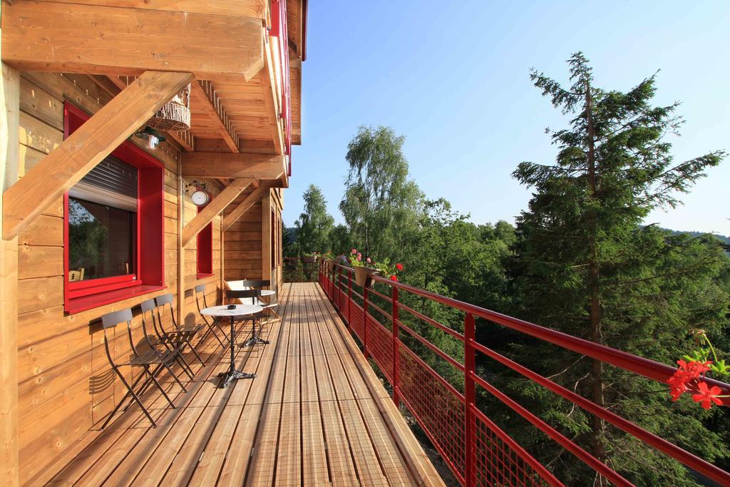 Chalet Luxe 12 Personnes Spa Sauna Vosges-Gerardmer เลอโธลี ภายนอก รูปภาพ
