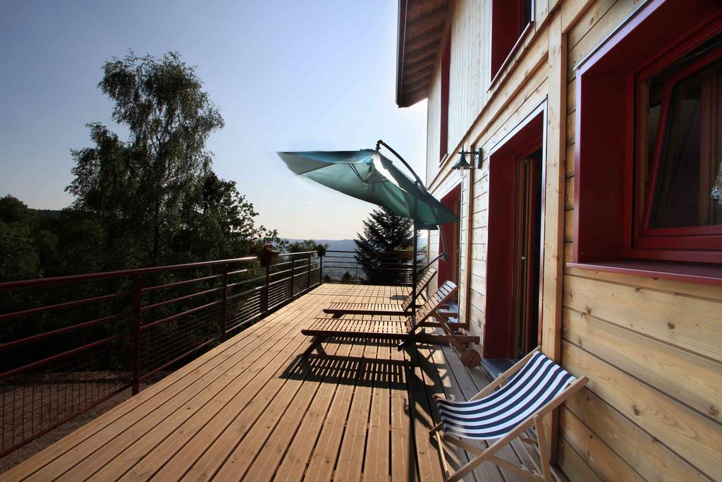 Chalet Luxe 12 Personnes Spa Sauna Vosges-Gerardmer เลอโธลี ภายนอก รูปภาพ