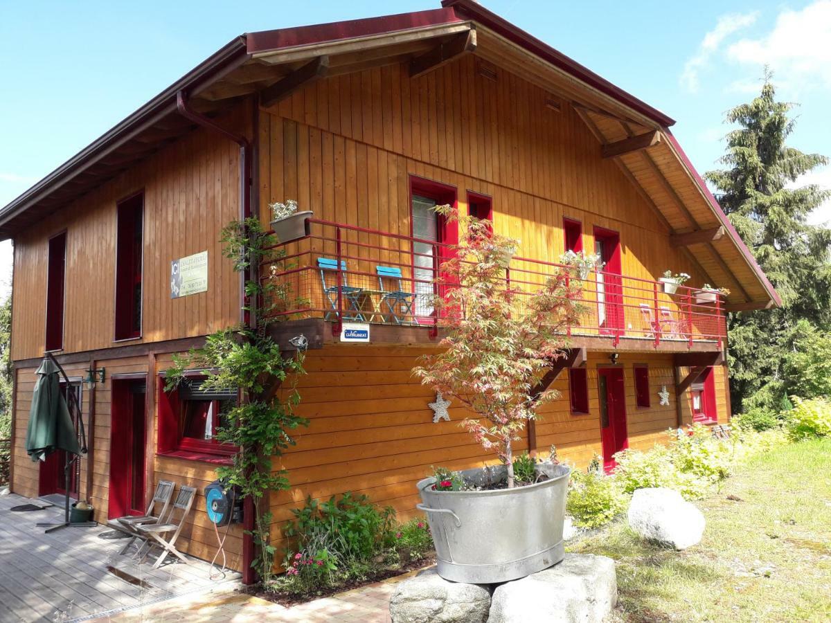 Chalet Luxe 12 Personnes Spa Sauna Vosges-Gerardmer เลอโธลี ภายนอก รูปภาพ